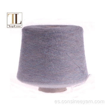 Hilo de lana de alpaca elástica Topline para tejer